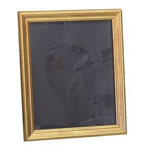Gold Photo Frame Black Velvet Desk & Wall Mount Picture Lawrence